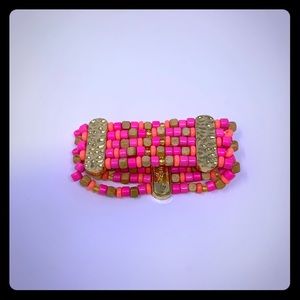 NWT super cute Lilly Pulitzer GWP stretch bracelet